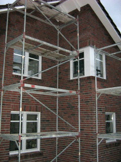 Fenster des r�ckw�rtigen Giebels